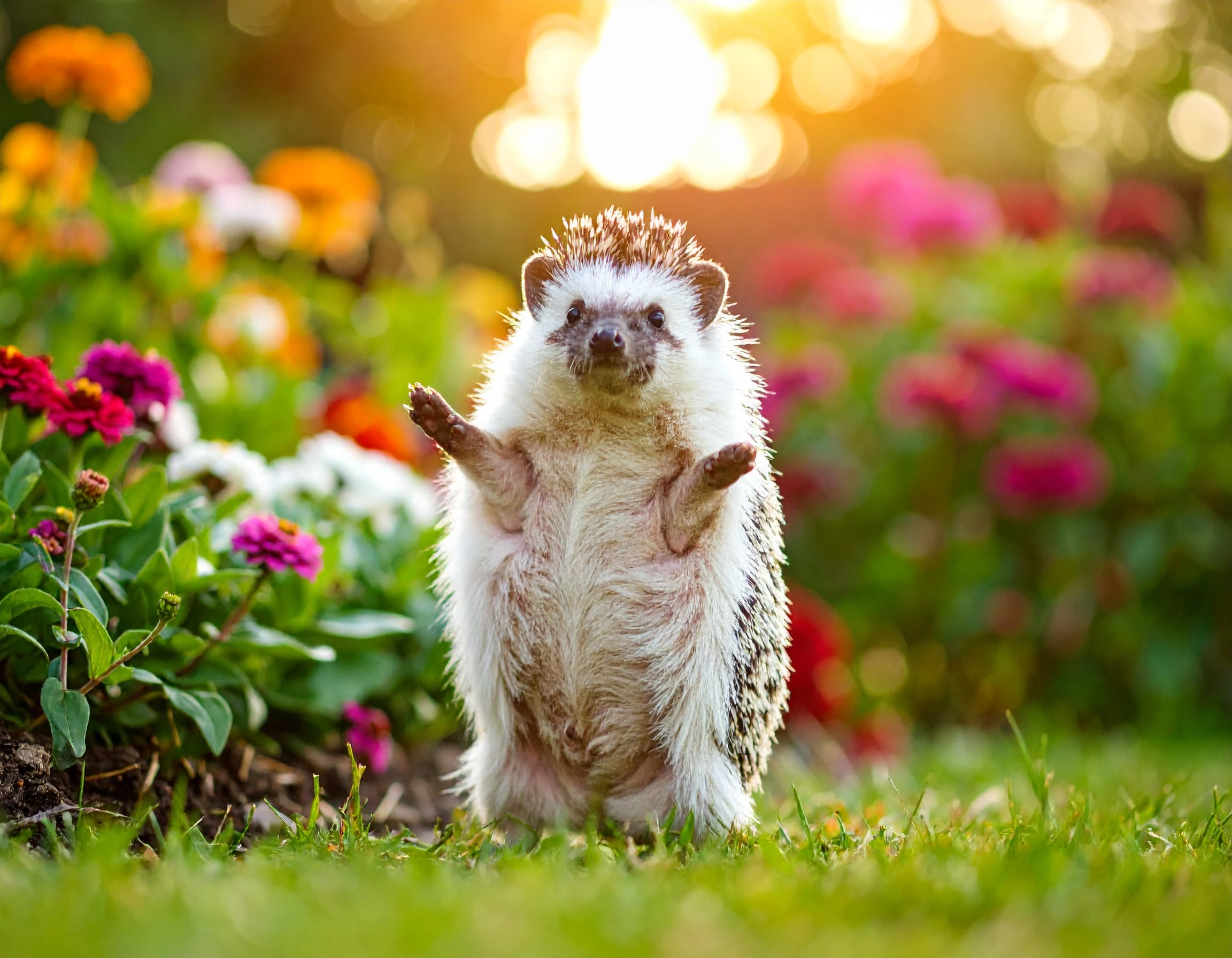 Igel im Garten als Schneckenfresser