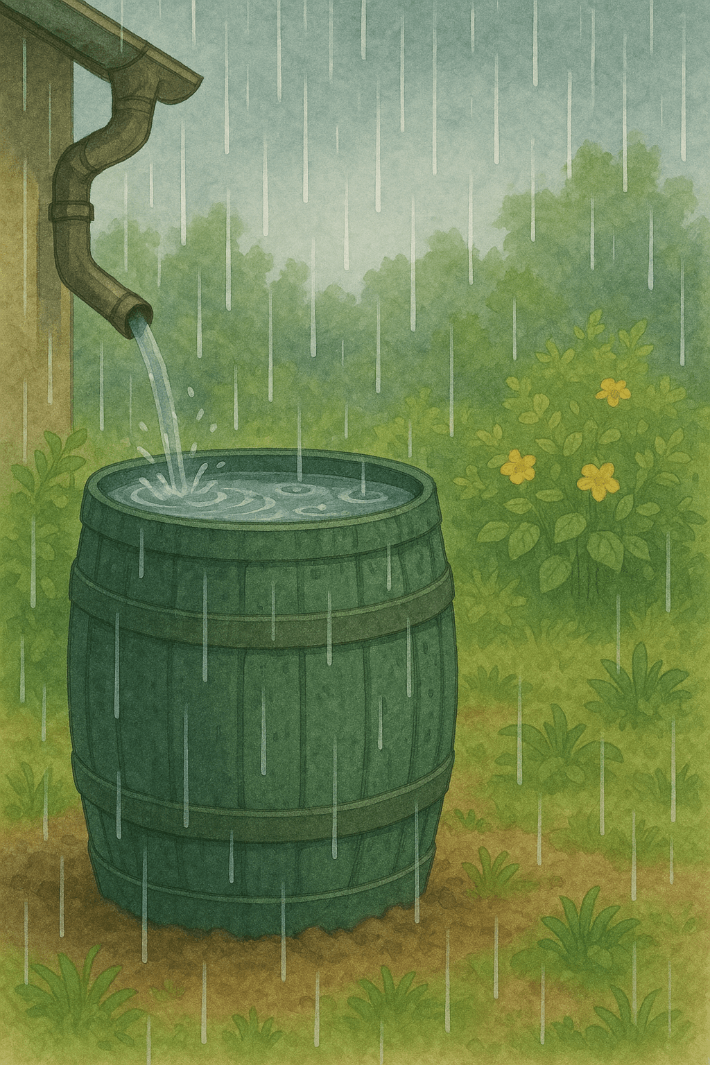 Regenwasser auffangen: Nachhaltig & kostenlos bewässern
